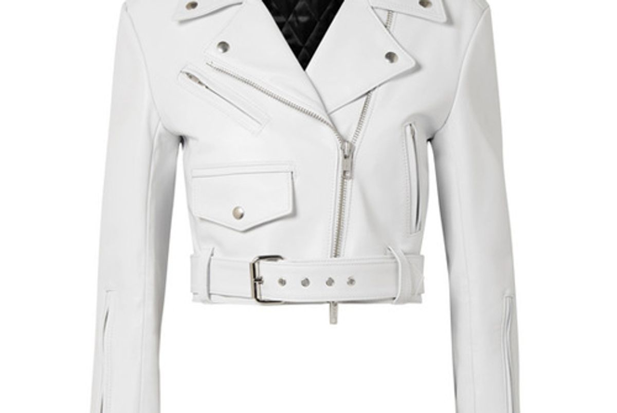 calvin klein 205w39nyc leather moto jacket shop