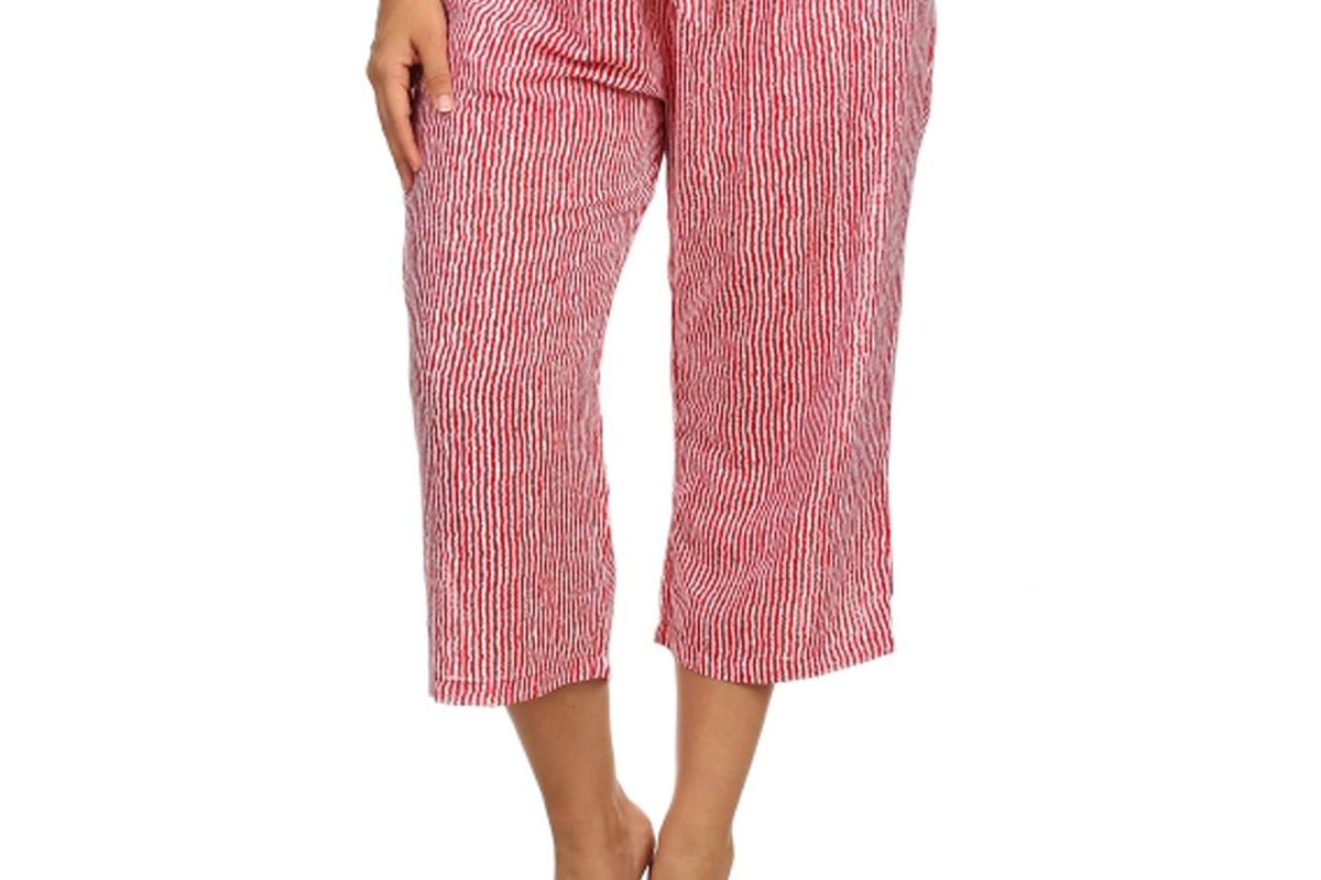 Pinstripe Crop Pants