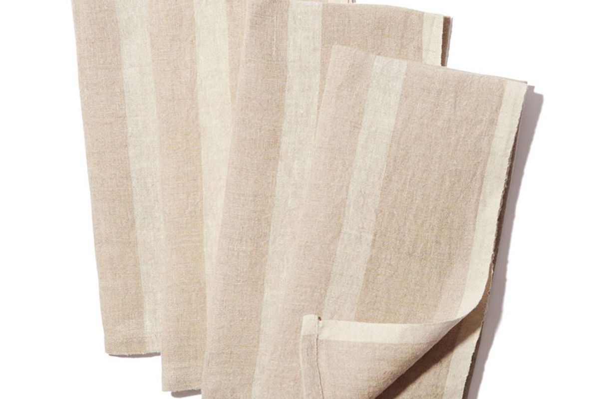 Laundered Linen Napkins Set