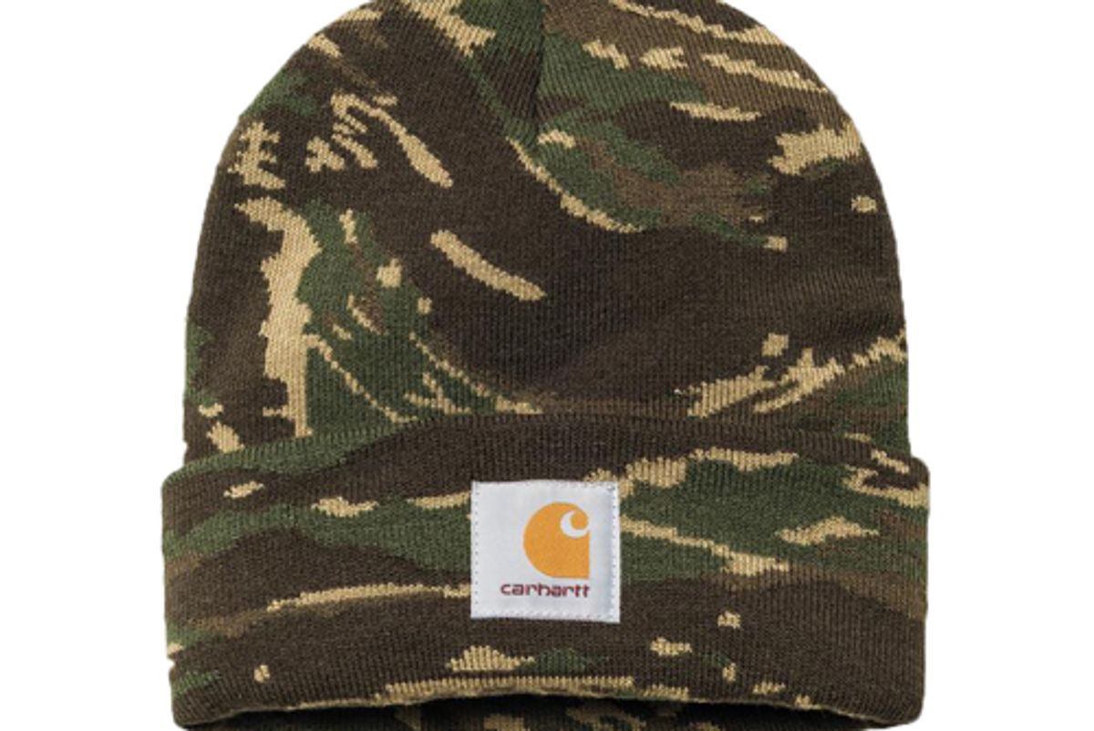 carhart camo tiger jungle beanie