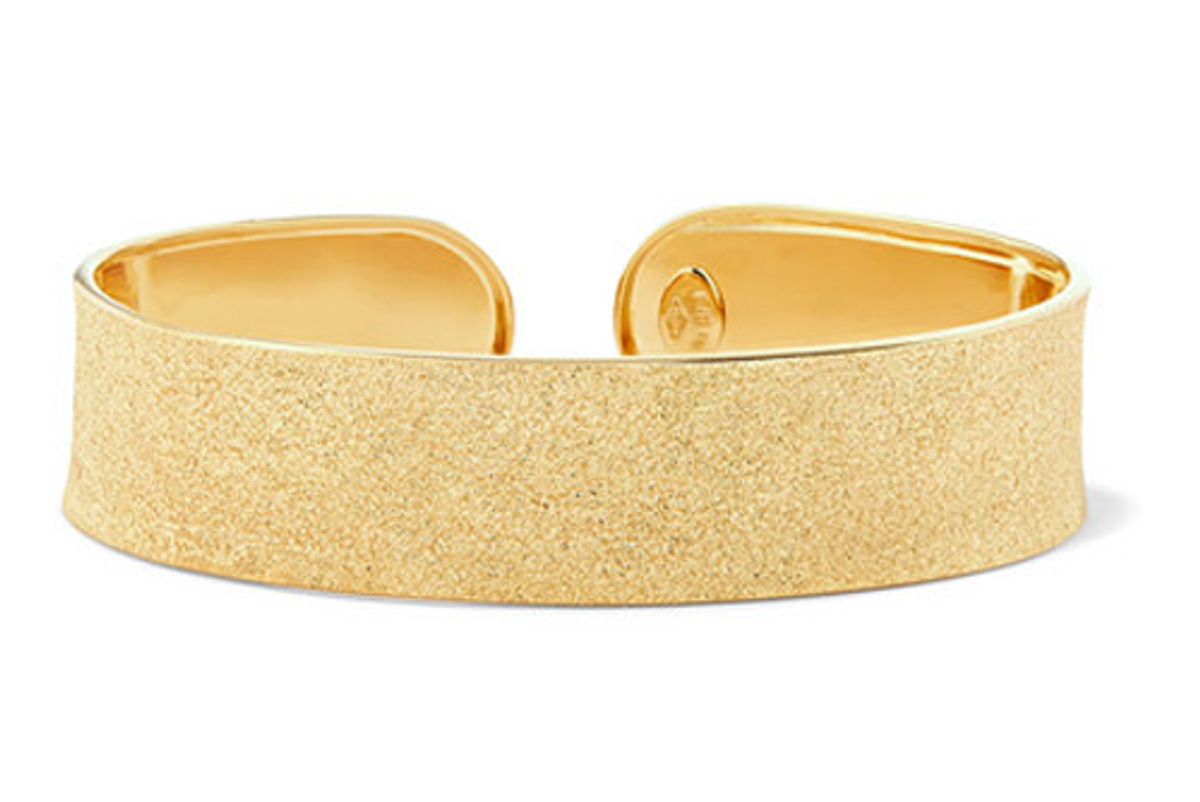 carolina bucci 18 karat gold cuff