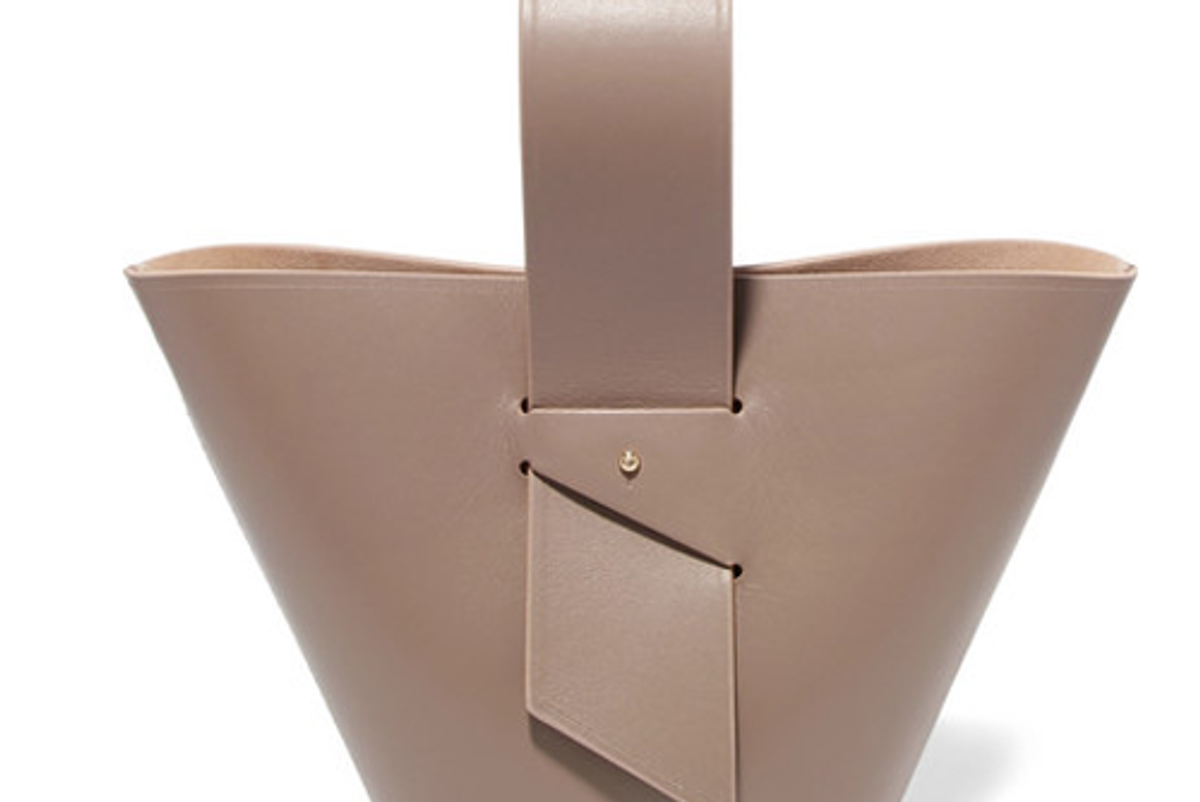 carolina santo domingo amphora mini leather tote