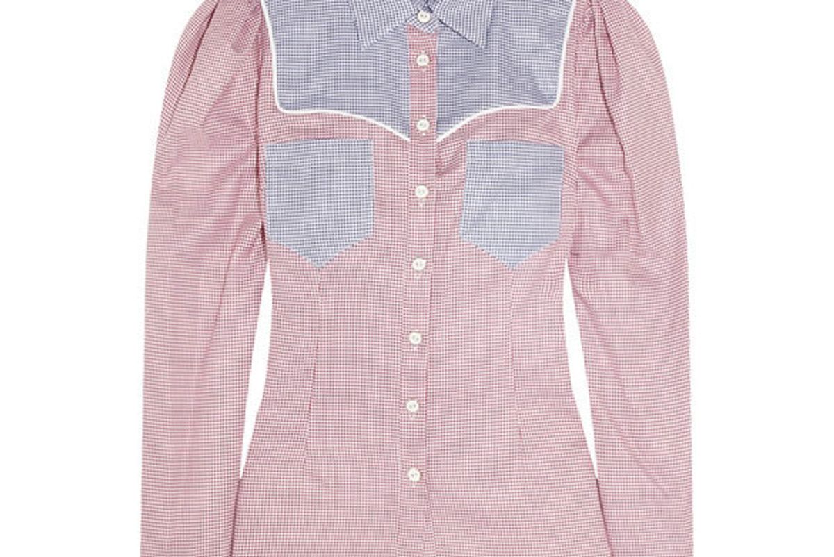 caroline constas clementine cotton shirt