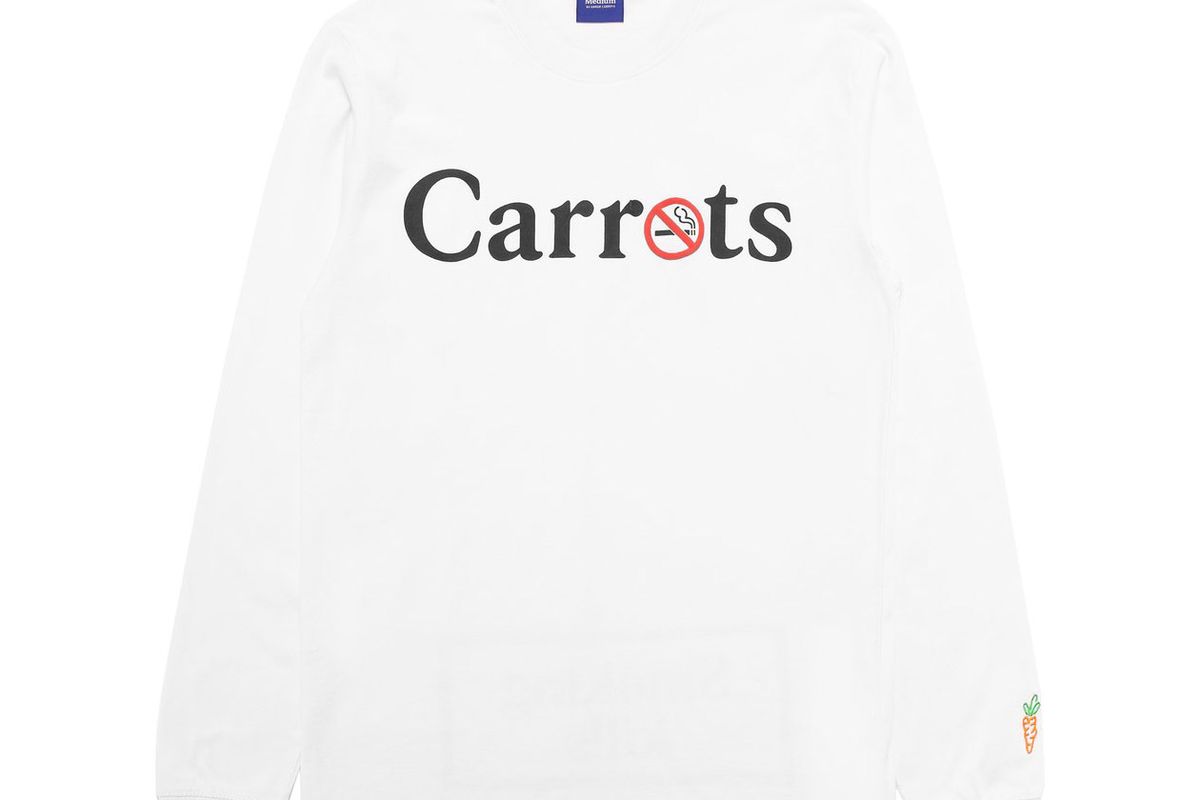 carrots white smoking kills longsleeve