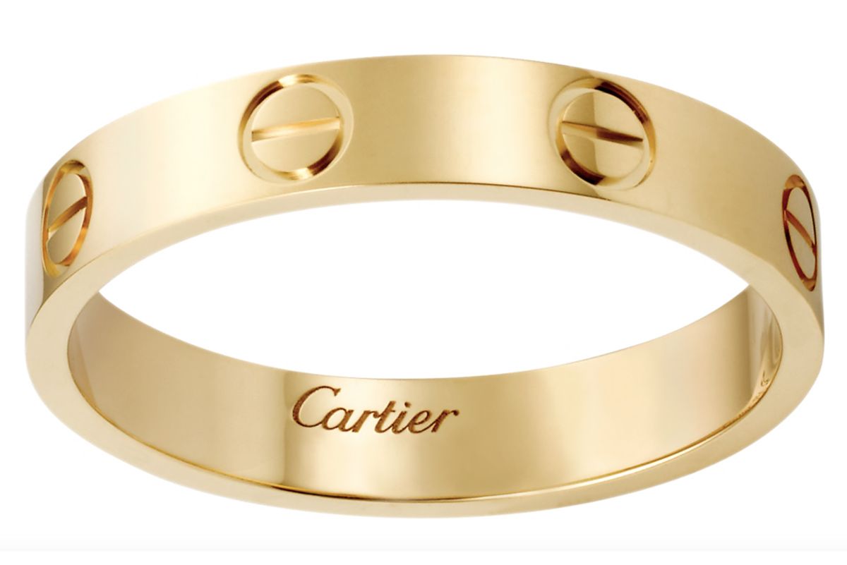 cartier love wedding band