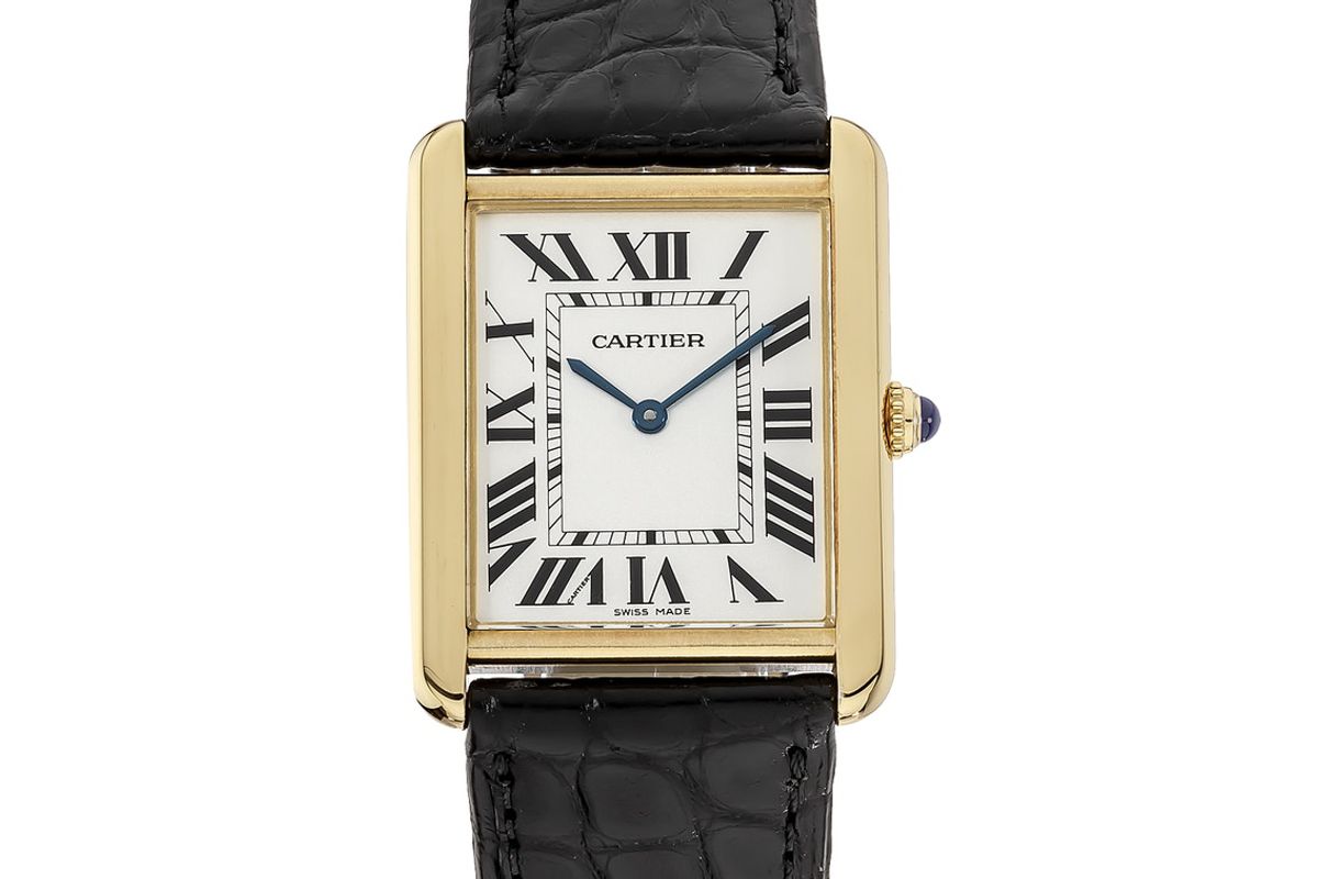 cartier tank solo w1018855 watch