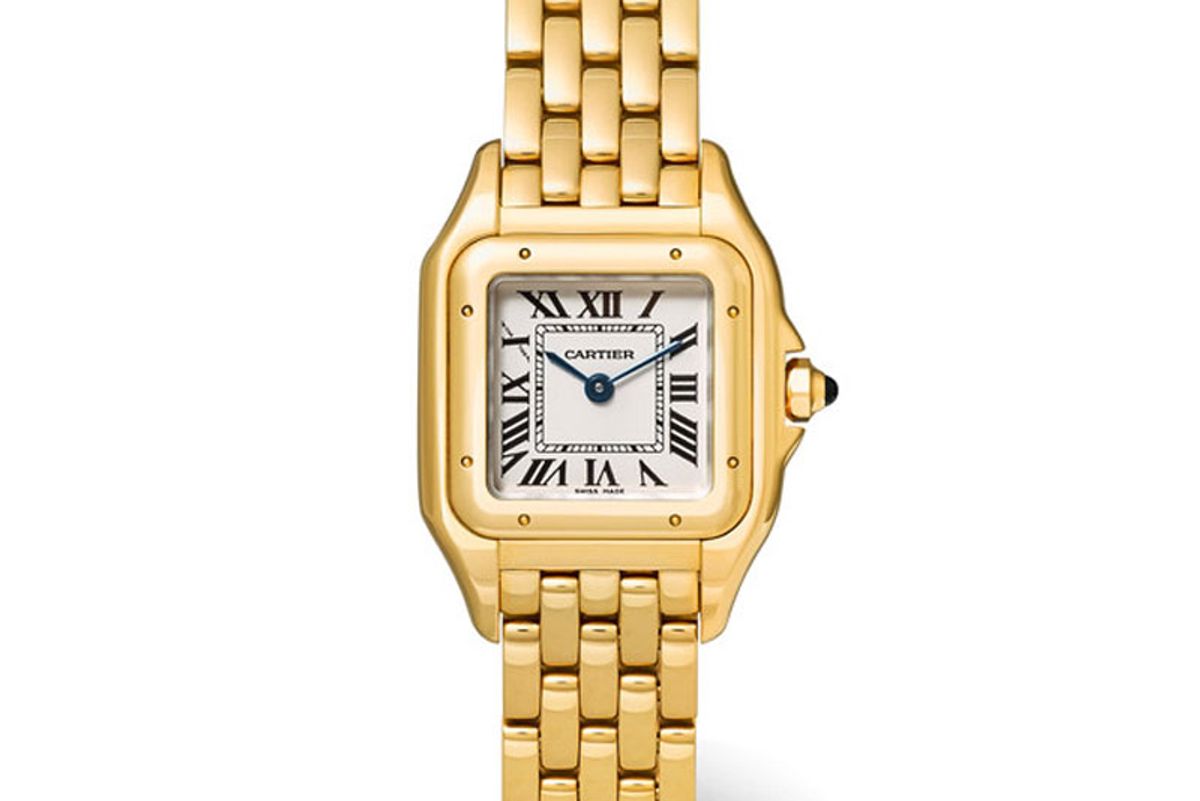 Panthère de Cartier Small 18-Karat Gold Watch