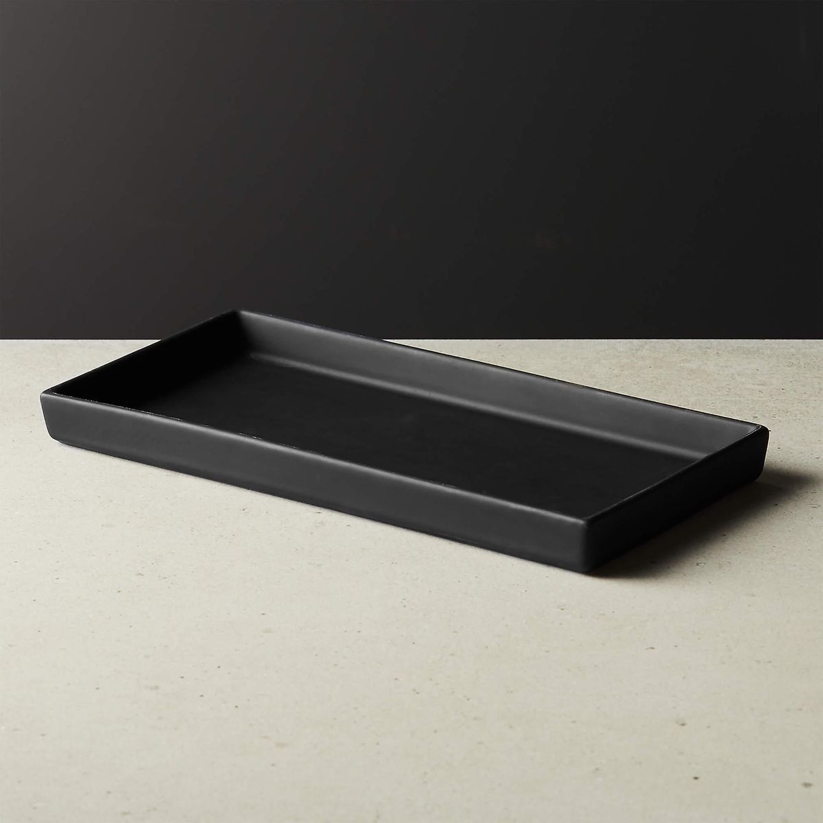 CB2 Rubber Coated Tank Tray