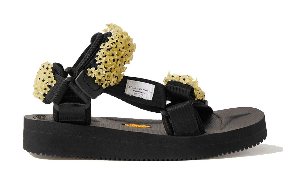 cecilie bahnsen suicoke maria embellished canvas sandals