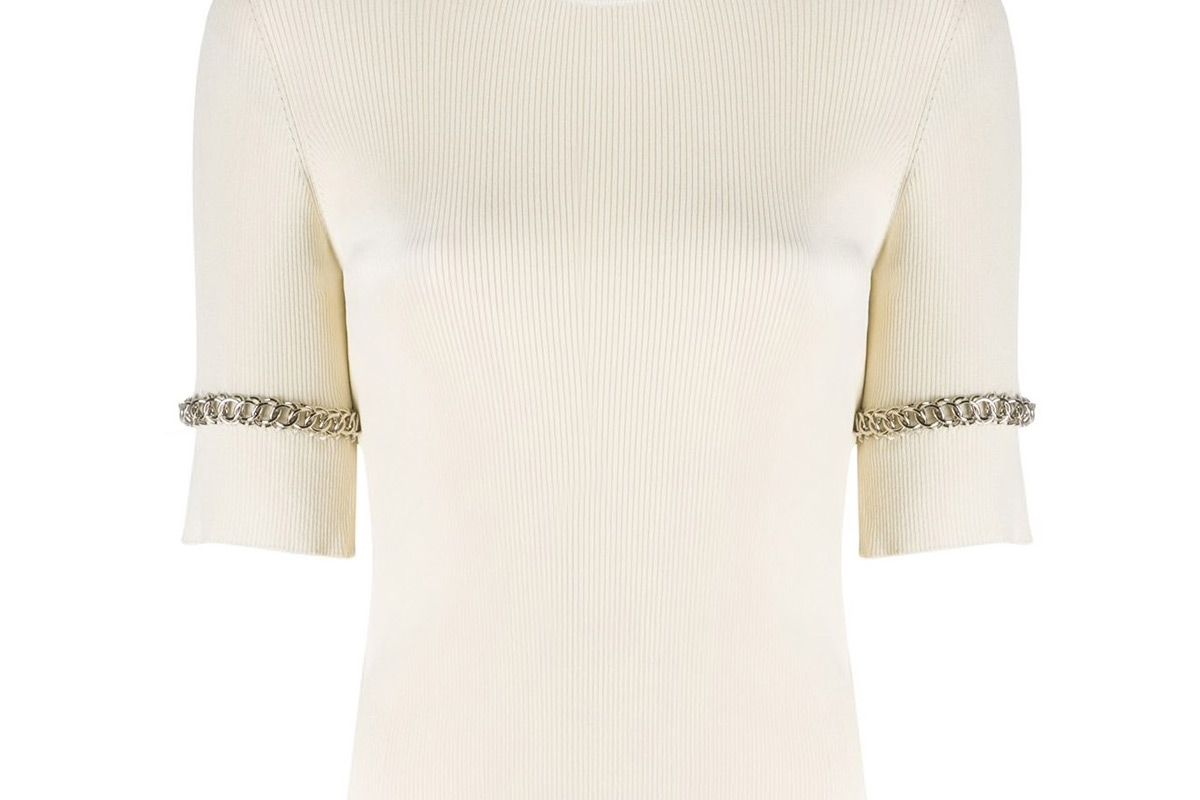 cedric charlier chain cuff top