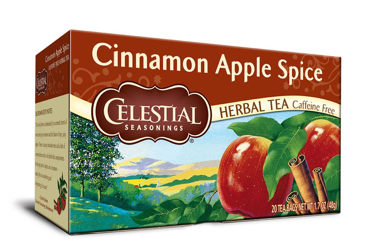 celestial seasonings cinnamon apple spice herbal tea
