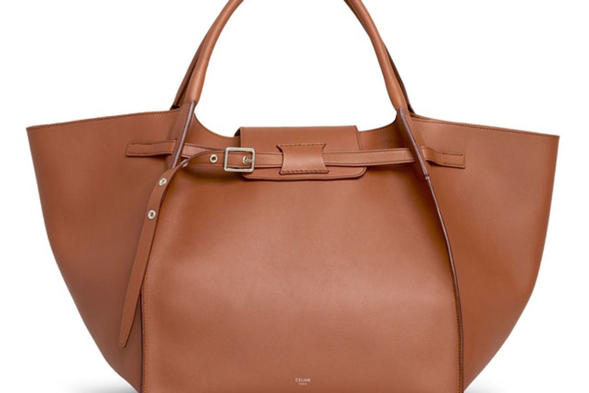 celine big bag smooth medium tan