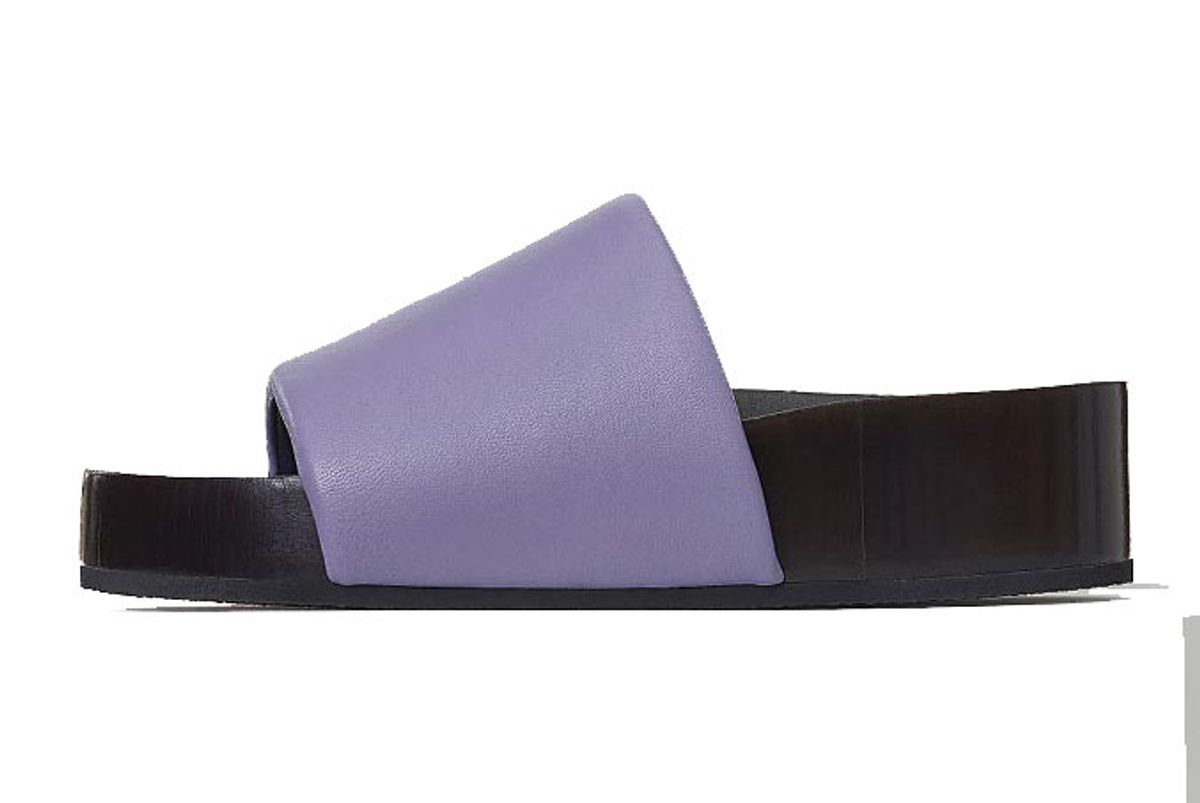 Boxy Padded Band Sandal