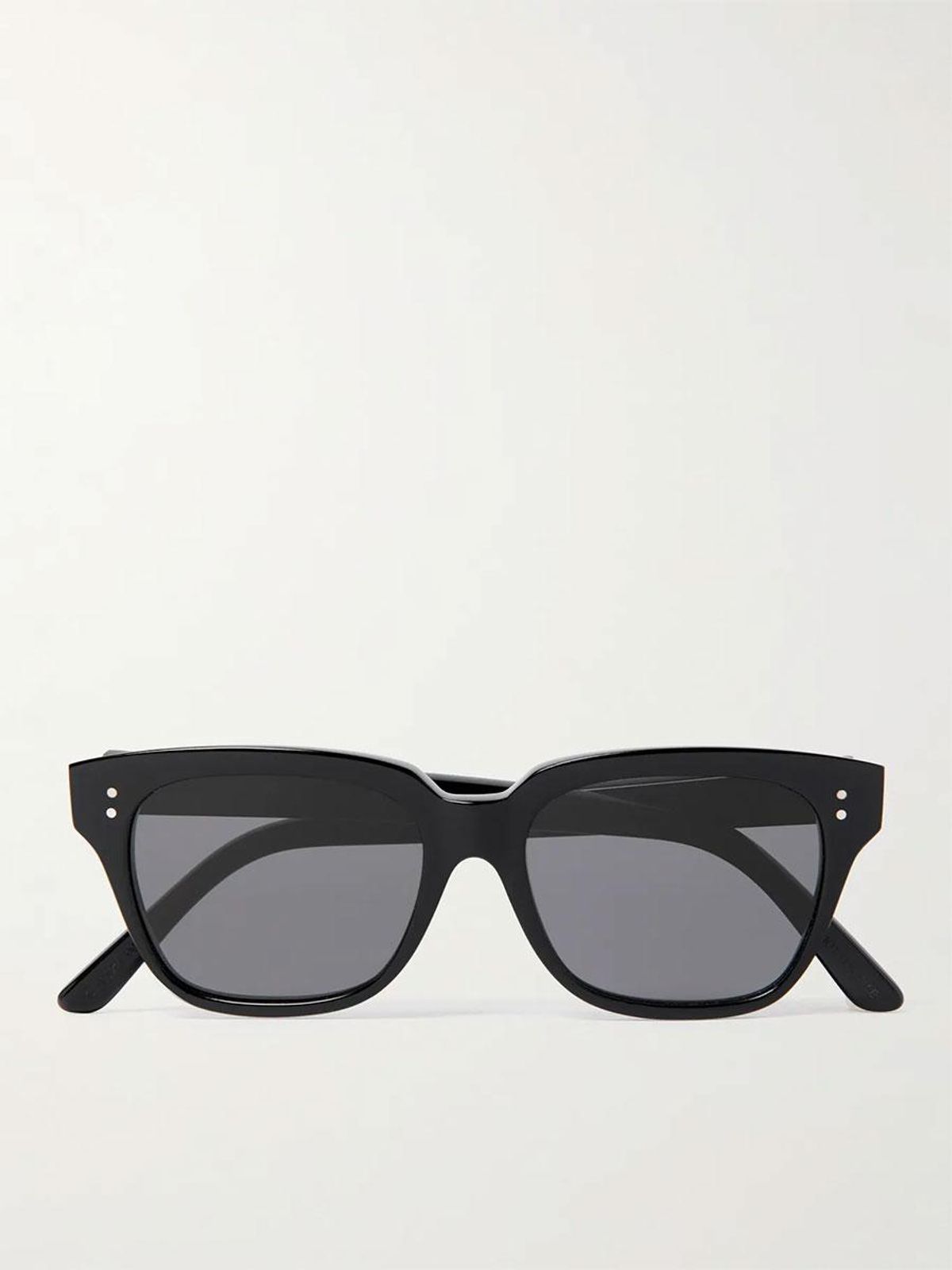 celine homme square frame acetate polarised sunglasses