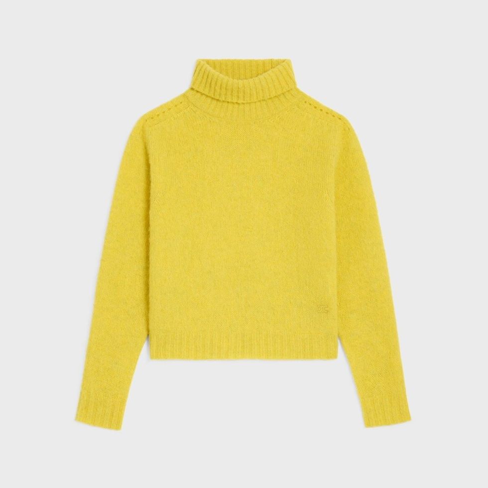 celine-yellow-sweater