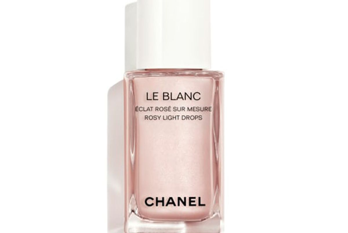 chanel beauty le blanc rosy light drops