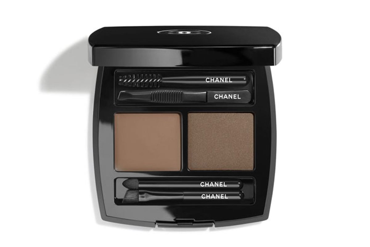 chanel la palette sourcils brow wax brow powder duo