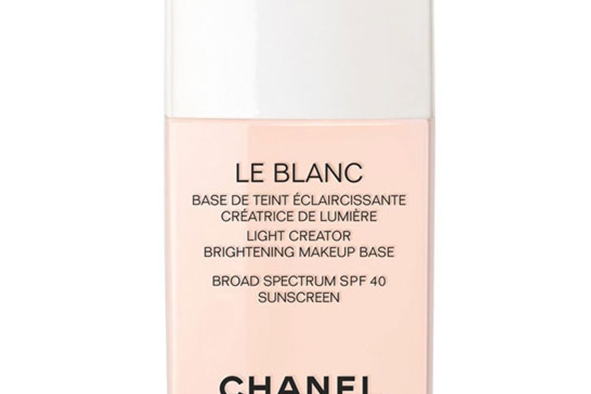 chanel le blanc light creator brightening makeup base broad spectrum spf 40