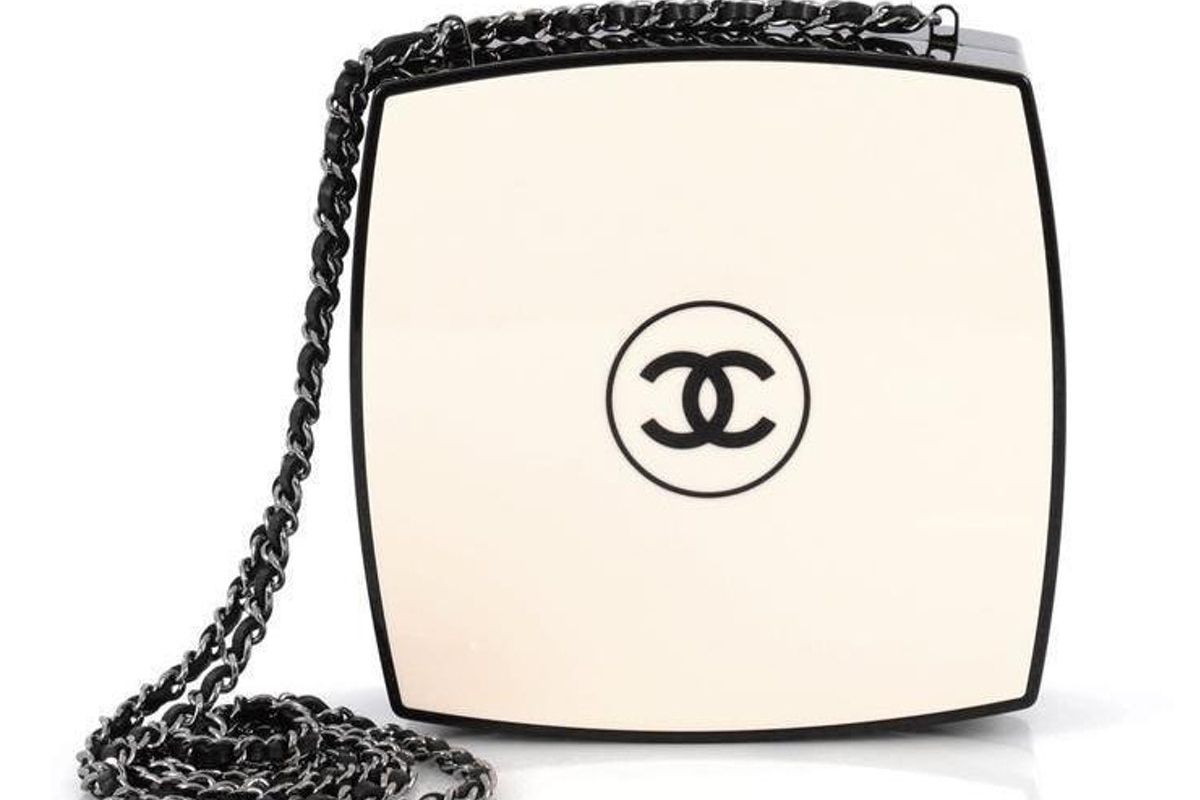 chanel minaudiere compact cc bag