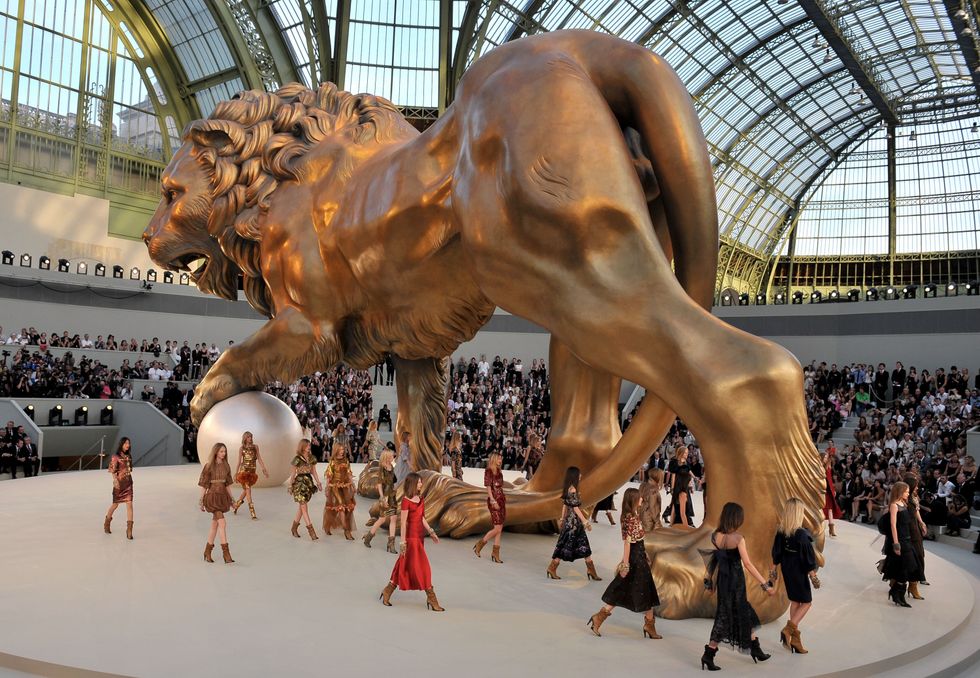 Chanel Paris Haute Couture Fashion Week Fall/Winter 2011 at Grand Palais.