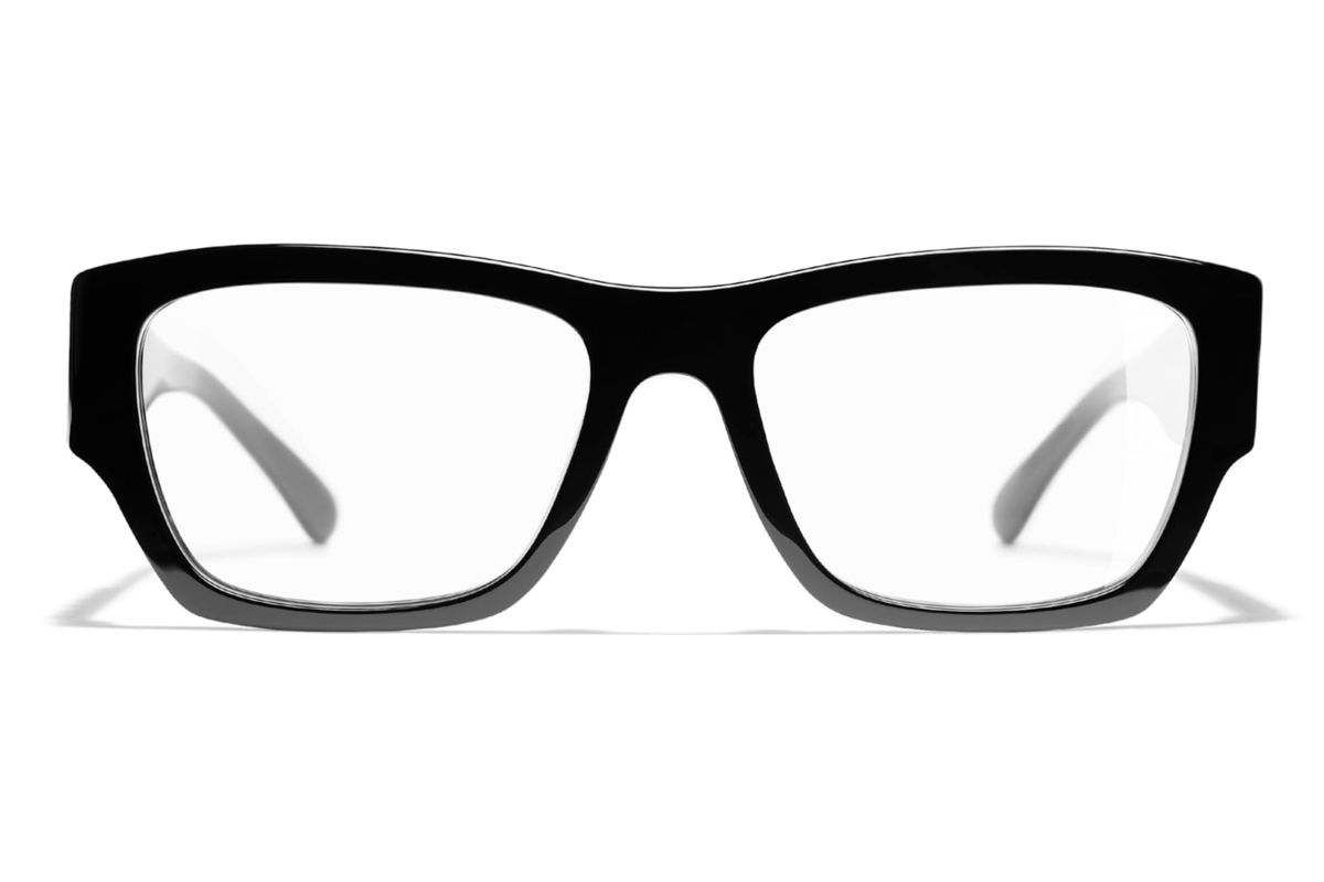 chanel rectangle eyeglasses