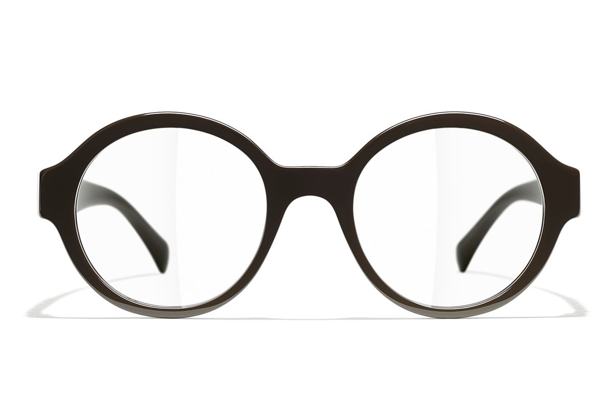 chanel round eyeglasses