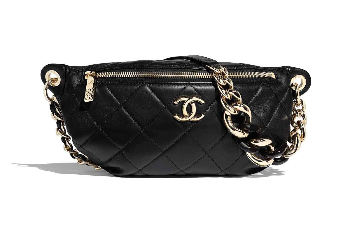 chanel waist bag