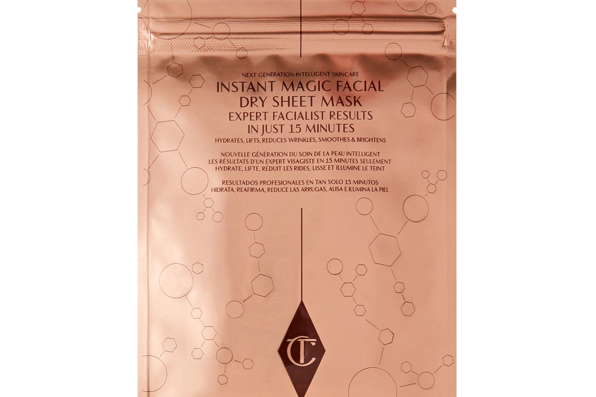 charlotte tilbury instant magic facial dry sheet mask