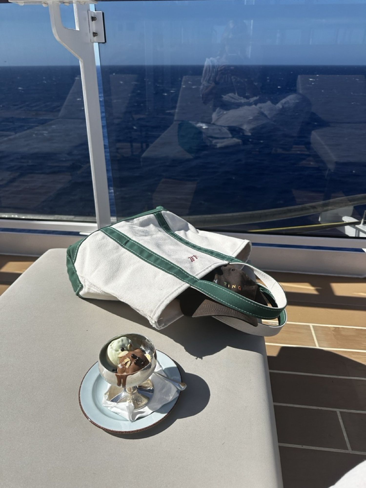 chic cruise deck shot