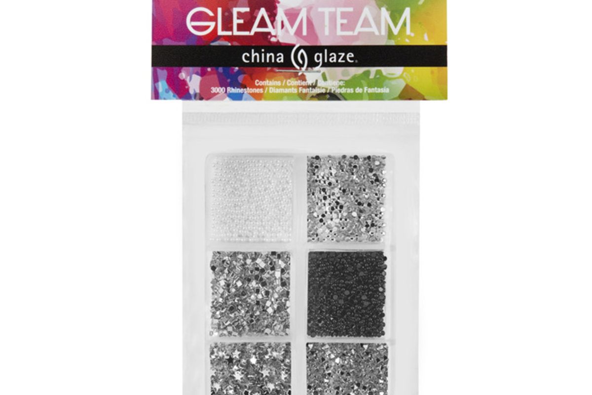 china glaze gleam team stud and rhinestone kit