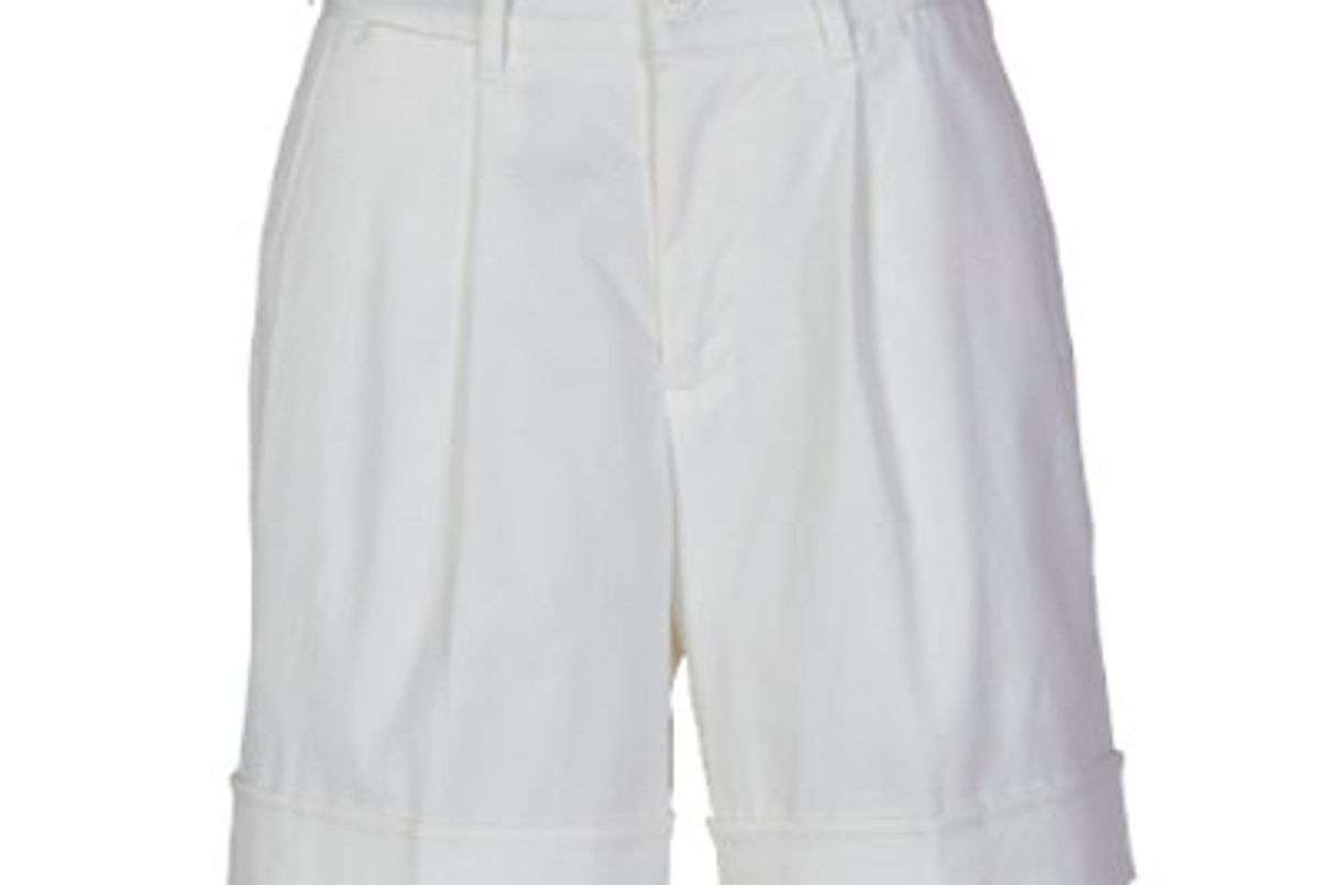 chino cotton knee length shorts