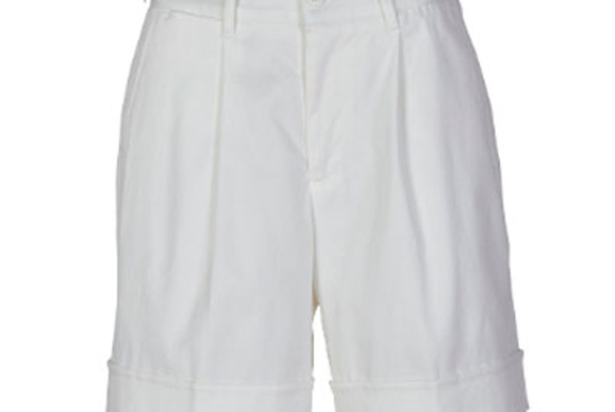 chino cotton knee length shorts