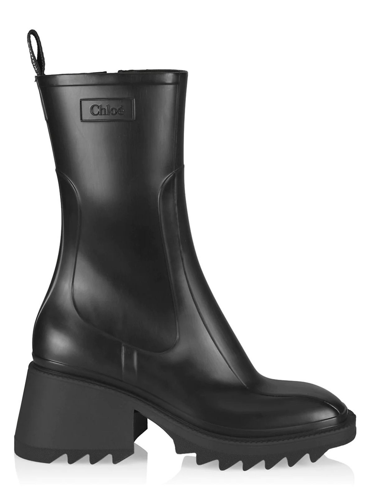 chloe betty pvc short rain boots 