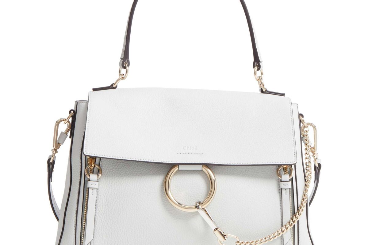 chloe medium faye leather shoulder bag