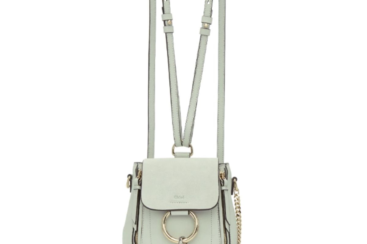 chloe mini faye backpack