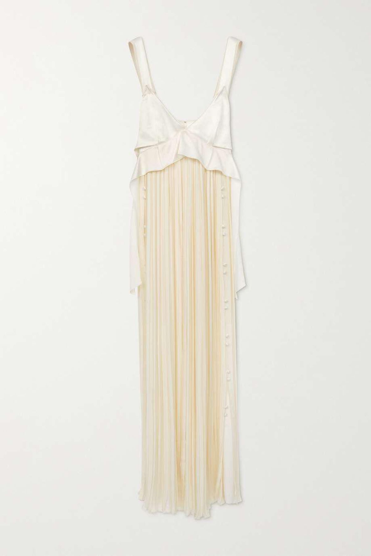 chloe silk gown 