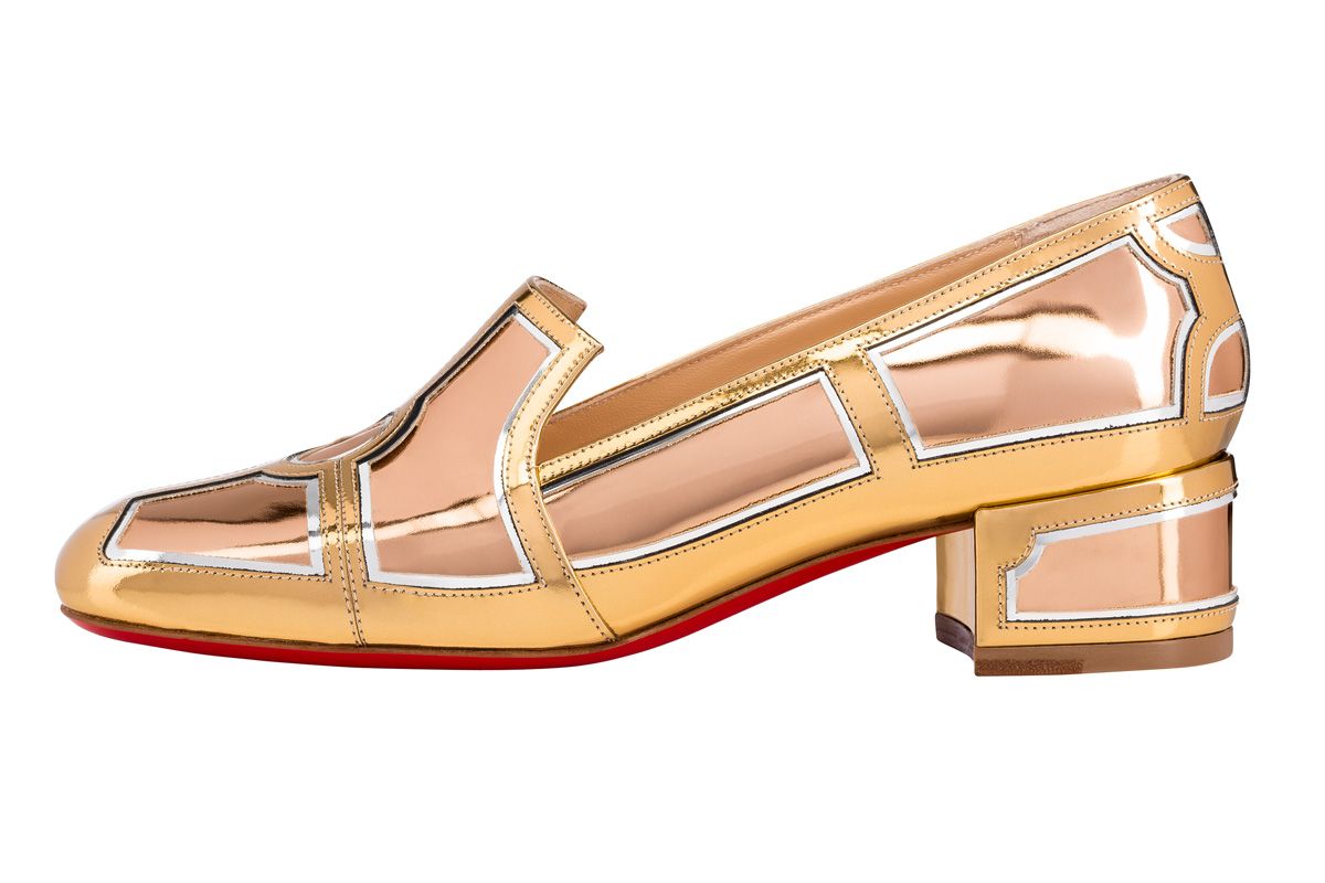 christian louboutin interior flat loafer