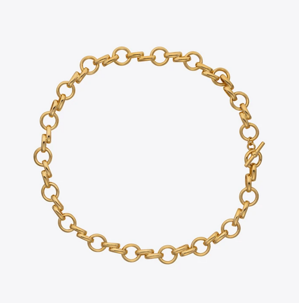 Christina Carouso  Italian Chain Link Necklace