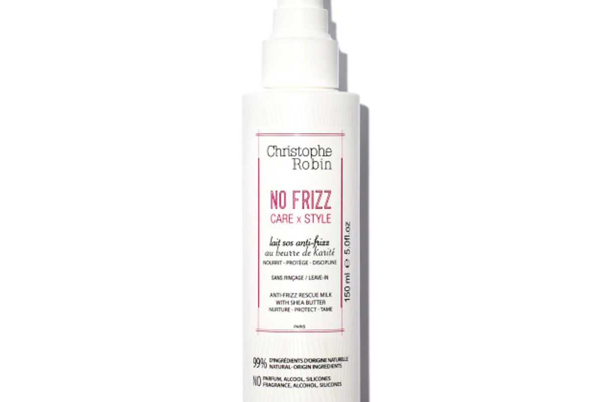 christophe robin anti frizz rescue milk with shea butter