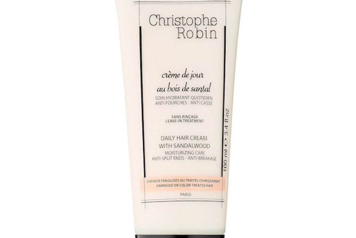 christophe robin daily leave in hair cream with sandalwood