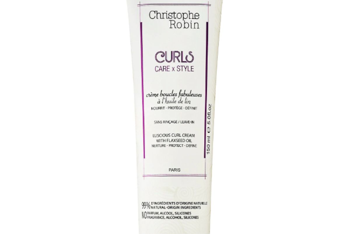 christophe robin luscious curl cream with flaxseed oil