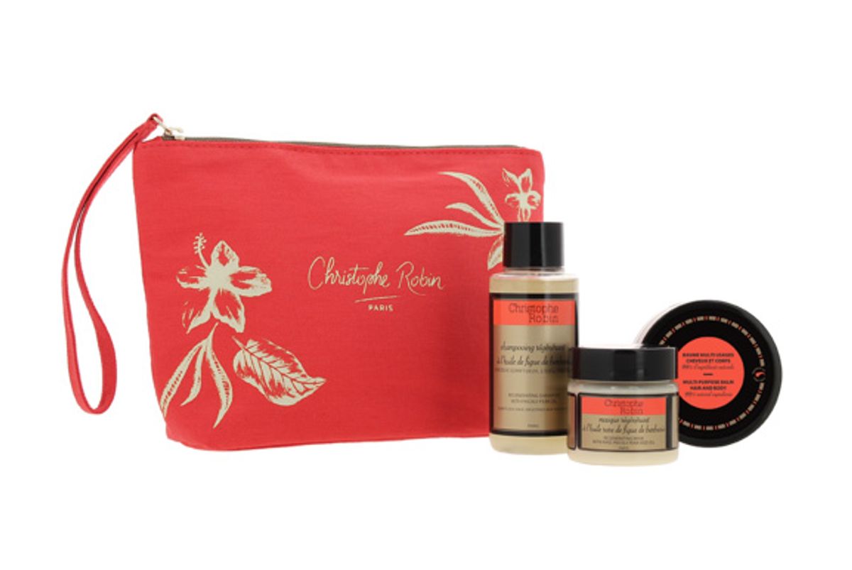 christophe robin regenerating routine travel pouch