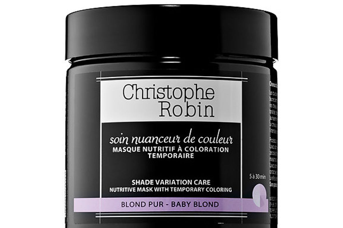 Shade Variation Care Nutritive Mask with Temporary Coloring - Baby Blond