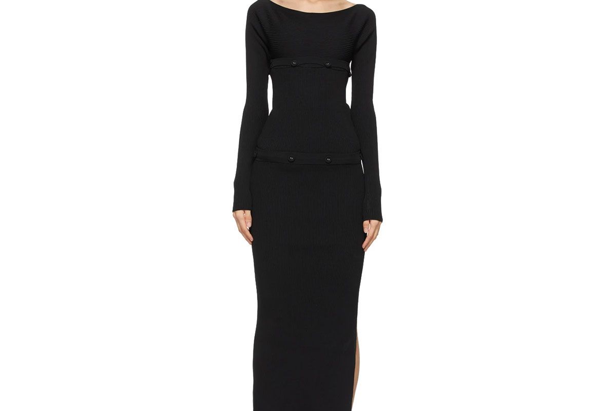 christopher esber deconstructed column dress