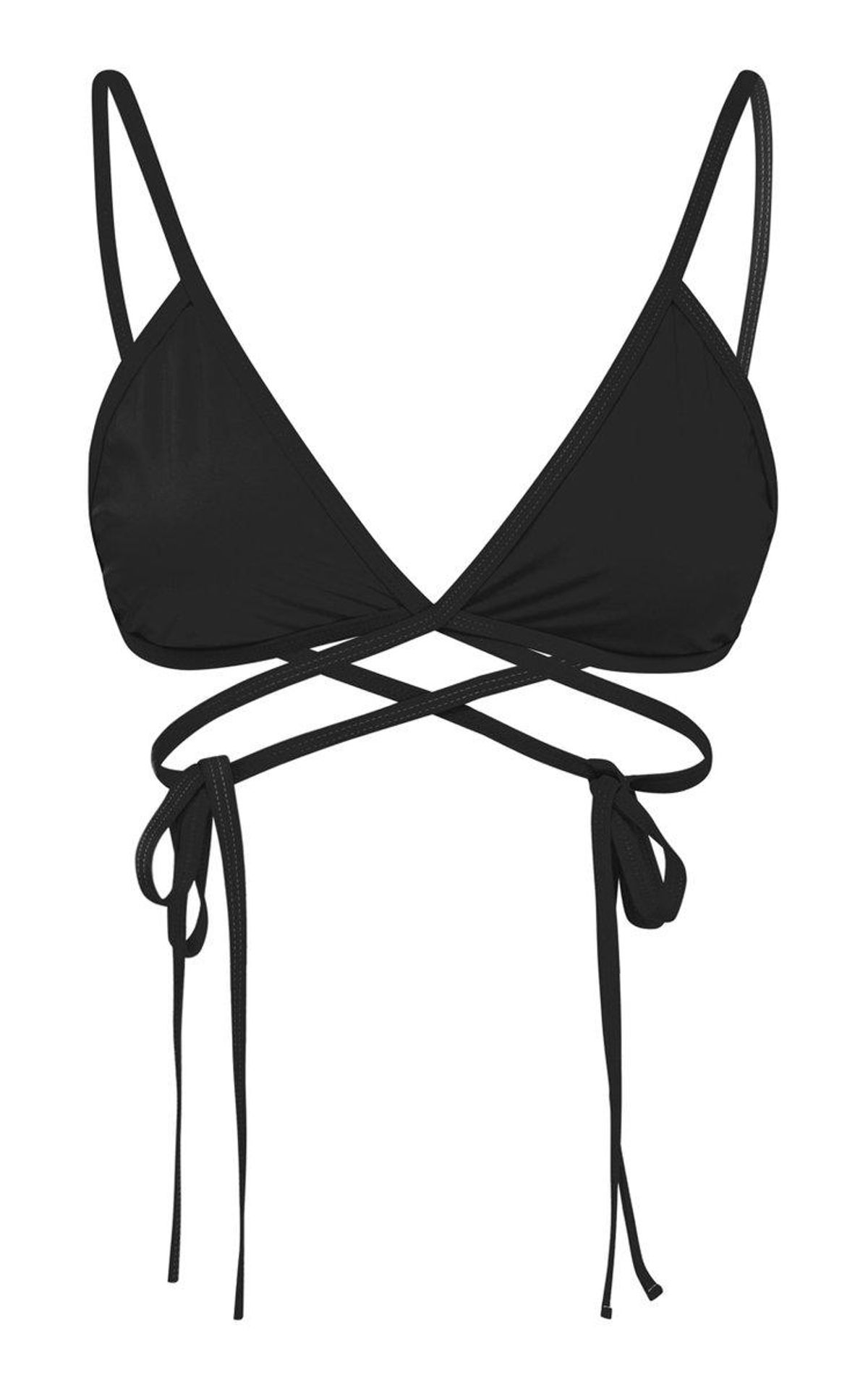 christopher esber wrapped tie bikini top