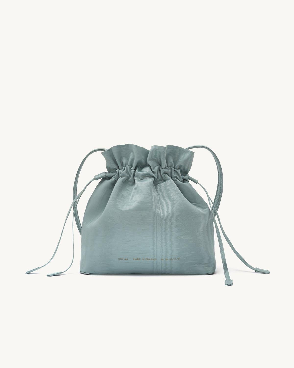 chylak soft drawstring bucket bag