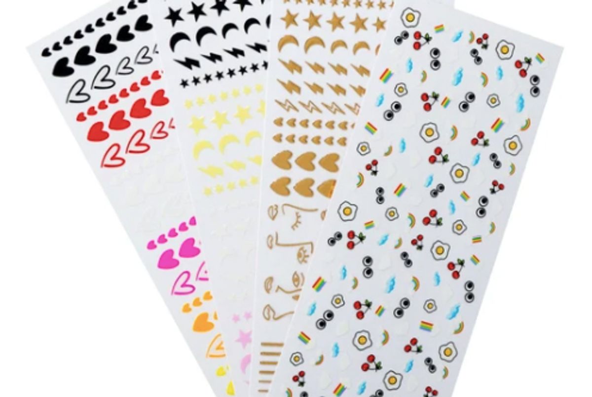 ciate the cheat sheets vol 2 nail art stickers