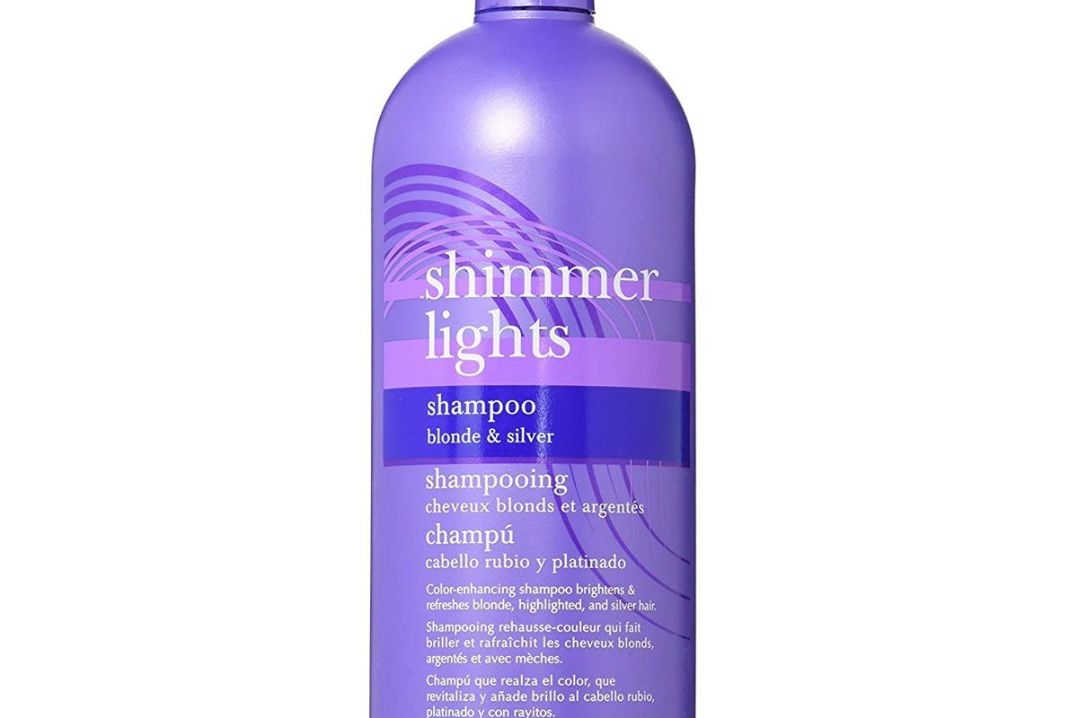 clairol shimmer lights shampoo for blonde and silver hair