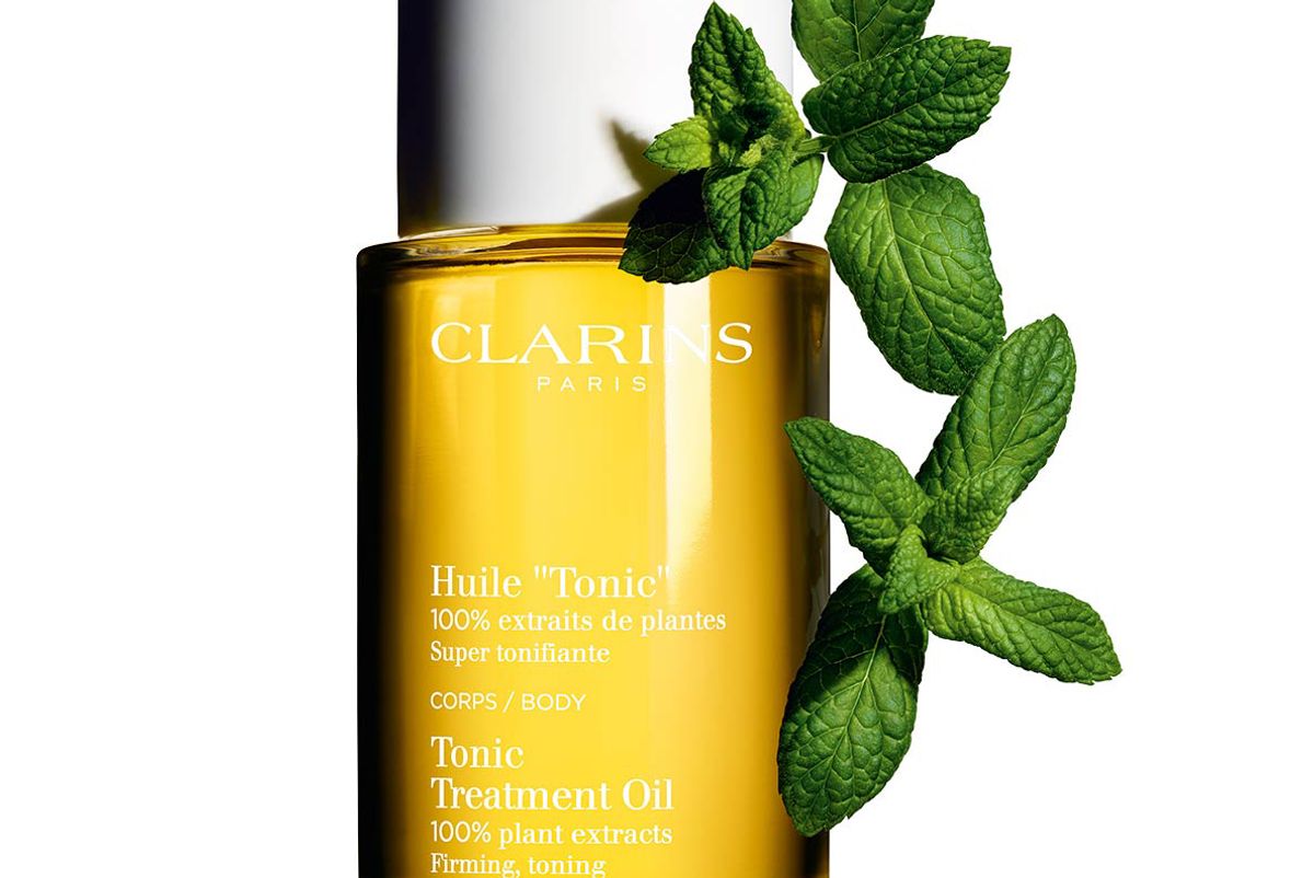 clarins tonic body treatment oil