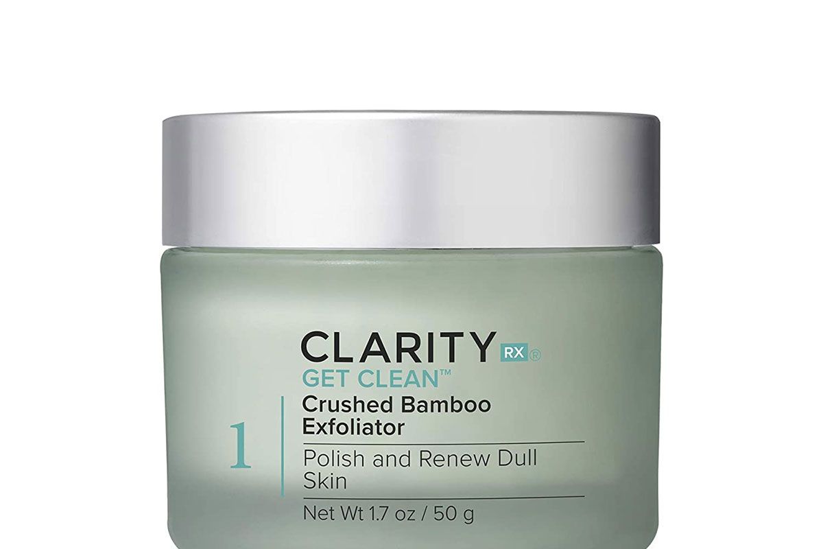 clarity rx get clean crushed bamboo exfoliator